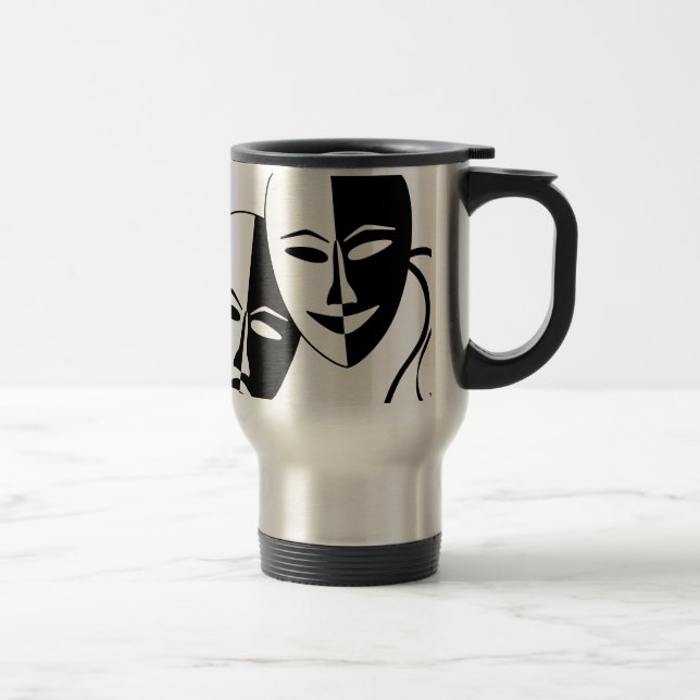 Taza De Viaje Máscaras del teatro (Derecha)