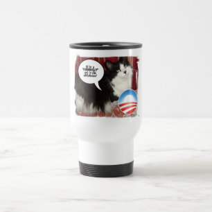 Taza De Viaje Mascota de la Casa Blanca de Barack Obama