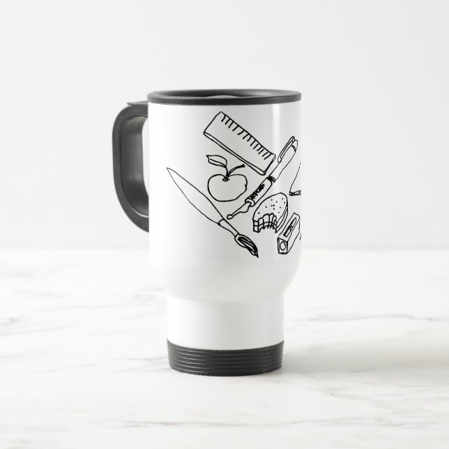 Taza De Viaje Materiales de enseñanza... (Anverso izquierdo)