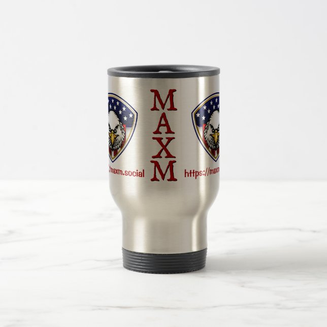 Taza De Viaje MáxM café de viaje térmico Mug (Centro)