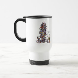 Taza De Viaje Mayor pérdida de dolor en el transporte de pasaje