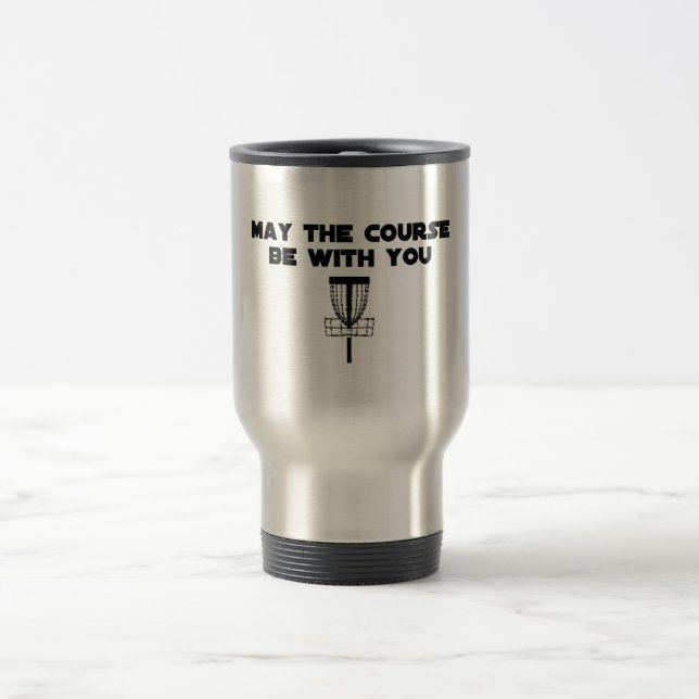 Taza De Viaje maythecoursebewithyou (Centro)