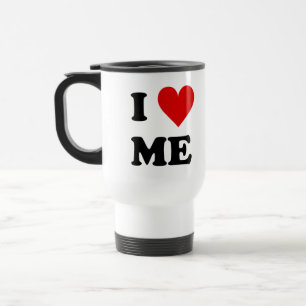 Taza De Viaje Me amo corazón