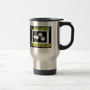 Taza De Viaje ME ENCANTA El Diseño De Los Ángeles #5 Mug De Viaj