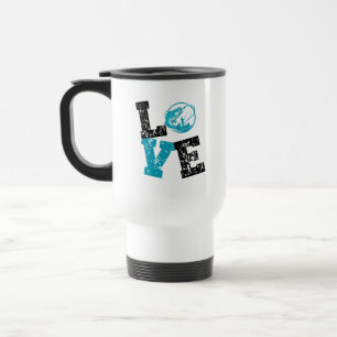 Taza De Viaje ME ENCANTA pescar pescador pescador angler TRAVEL