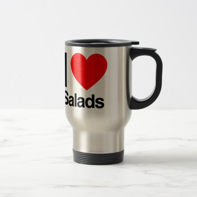 Taza De Viaje me encantan las ensaladas (Derecha)