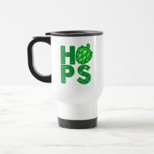 Taza De Viaje Me Encantan Los Hops En La Cerveza Artesanal