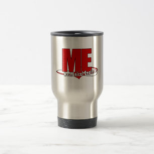 TAZA DE VIAJE ME GRAN INGENIERO MECÁNICO DE LOGO ROJO