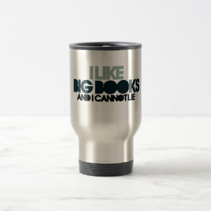 Taza De Viaje Me Gustan Los Grandes Libros