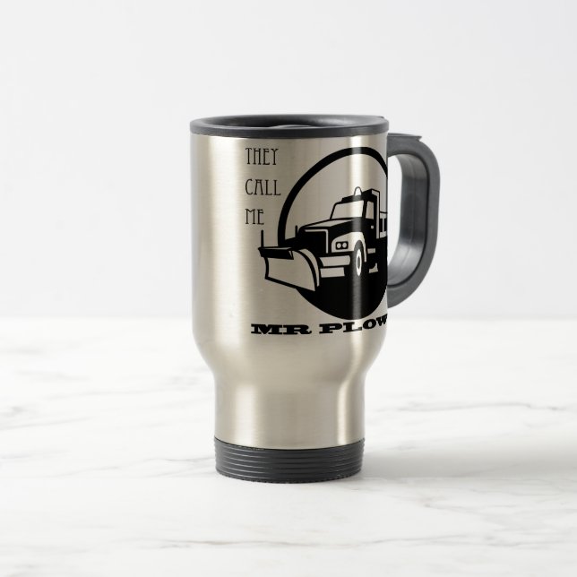 Taza De Viaje Me Llaman Sr. Plow (Anverso derecho)