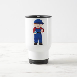 Taza De Viaje Mecánico de coche