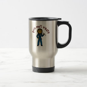 Taza De Viaje Mecánico oscuro