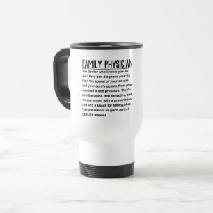 Taza De Viaje Médico de Familia