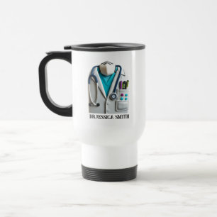Taza De Viaje Médico Personalizado Nombre Personalizado para e