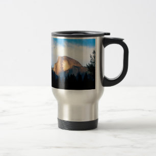 Taza De Viaje Medio parque de la bóveda de Yosemite