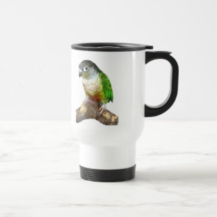 Taza De Viaje Mejilla verde Conure