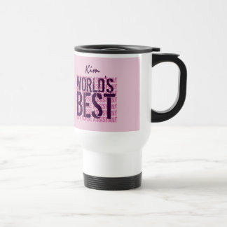 Taza De Viaje Mejor asistente de enfermería del mundo N12