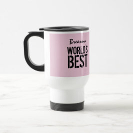 Taza De Viaje Mejor asistente de enfermería del mundo V01G