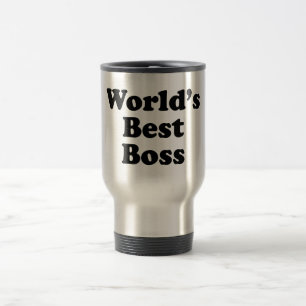 Taza De Viaje Mejor Boss del mundo