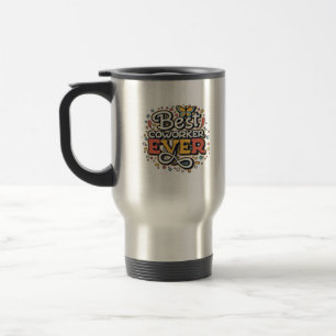 Taza De Viaje Mejor Co-Trabajador de la Historia, Regalo de Cole