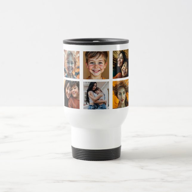 Taza De Viaje Mejor foto de mamá de Personalizado (Centro)