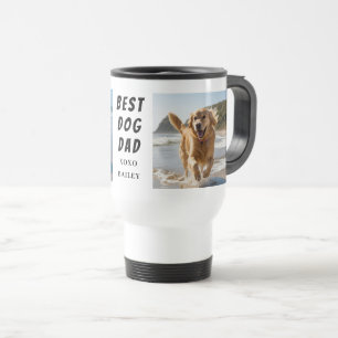 Taza De Viaje Mejor foto de papá perro