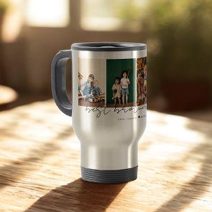 Taza De Viaje Mejor Hermano del Mundo Moderno Script 4 Fotos Col