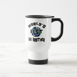 Taza De Viaje Mejor hermano mayor del mundo