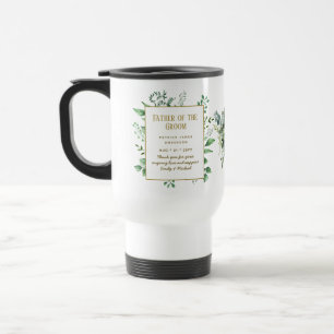 Taza De Viaje Mejor Hombre Padre de Groom Groomsman personalizad