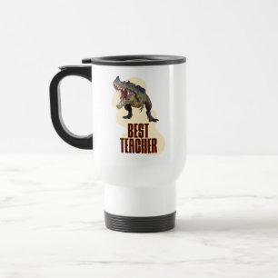 Taza De Viaje Mejor humor de aula de dinosaurios para maestros