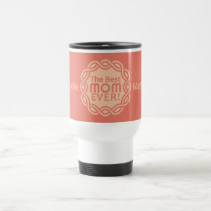 Taza De Viaje MEJOR mugre personalizado monograma