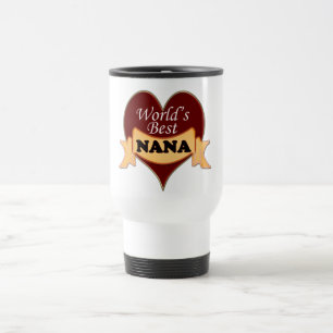 Taza De Viaje Mejor Nana del mundo