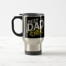 Taza De Viaje Mejor Papá del Mundo Arte de Graffiti