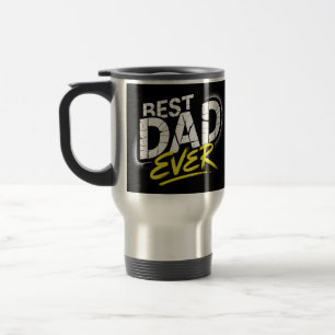 Taza De Viaje Mejor Papá del Mundo Arte de Graffiti