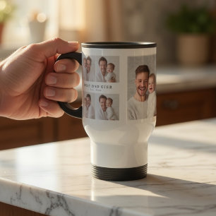 Taza de viaje Mejor Papá del Mundo Regalo de Fot