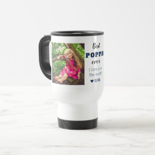 Taza De Viaje Mejor Papa del Mundo Te Ama Más Nieto 2 Foto