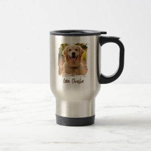 Taza De Viaje Mejor Papá Perro del Mundo Día del Padre Persona