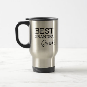 Taza De Viaje Mejor personalizado de fotografía del abuelo jamás