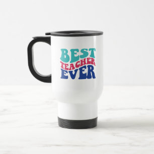 Taza De Viaje Mejor Profesor de Wordart