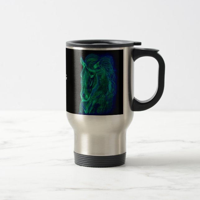 Taza De Viaje Melena de neón (Derecha)