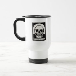 Taza De Viaje Memento Mori Skull Art
