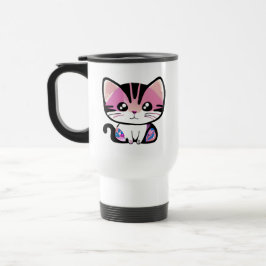 Taza De Viaje Menos personas, más gatos