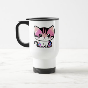Taza De Viaje Menos personas, más gatos