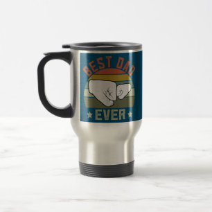 Taza De Viaje Mens Vintage Mejor Padre Feliz Día de los Padres P
