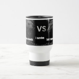 Taza De Viaje Mentalidad del comerciante: Trading Mug on-the-go