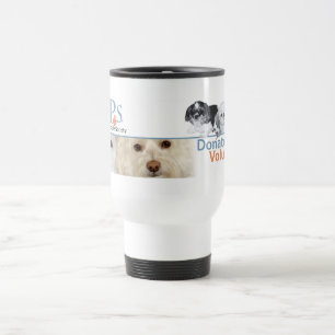 Taza De Viaje Mercancía del logotipo de PUPs con Shih Tzu