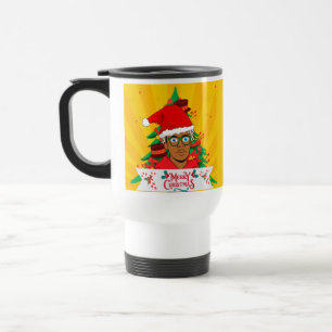 Taza De Viaje Merry Christmast boy