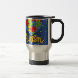 Taza De Viaje mes de concienciación sobre el autismo