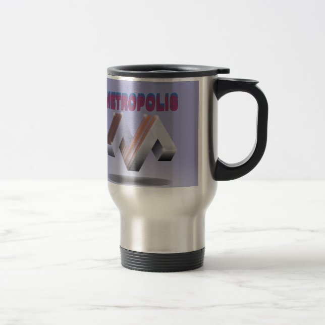 Taza De Viaje metrópolis (Derecha)