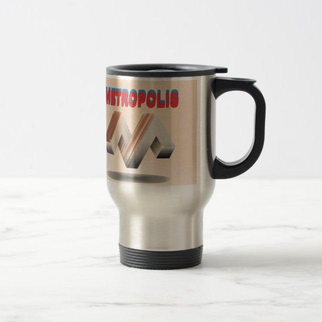 Taza De Viaje metrópolis 1 (Derecha)